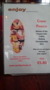 corrib princess irish coffee